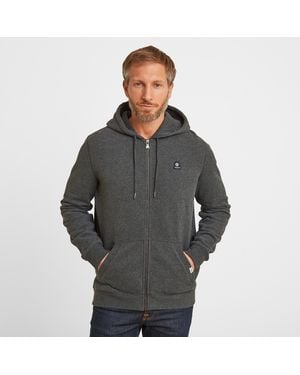 TOG24 Alden Hoodie Dark Marl Cotton - Grey