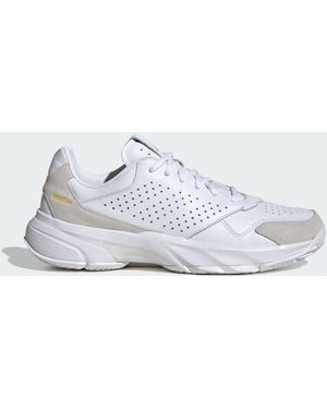 adidas Originals Courtjam Control 3 Premium Tennis Shoes - White