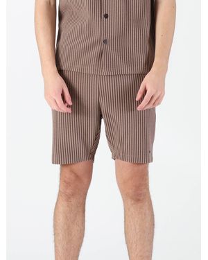 Luke 1977 Nicaragua Textured Jacquard Shorts - Grey
