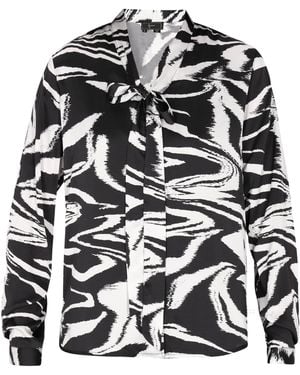 faina Blouse Dames Zwart En Wit