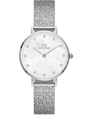 Daniel Wellington Dw00100592 Ladies Petite Lumine 28Mm Watch - Grey