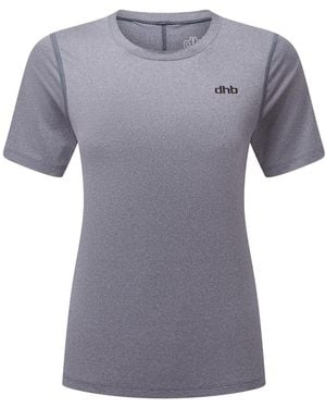 Dhb Moda Short Sleeve T-Shirt - Grey