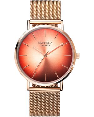 Orphelia Fashion Flash Watch Of714826 Stainless Steel - Orange