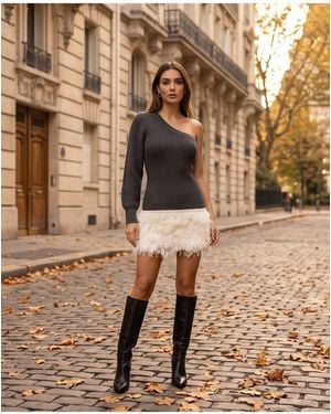 RYVAN Knit Dress - Brown