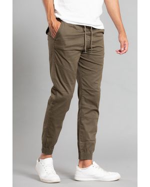 Tokyo Laundry Cotton Cargo Trousers - Green