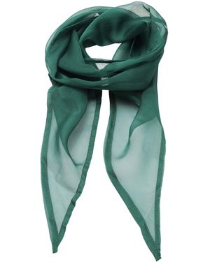 PREMIER Ladies/ Work Chiffon Formal Scarf (Bottle) - Green