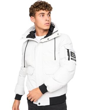 Crosshatch Milwaka Jacket - White