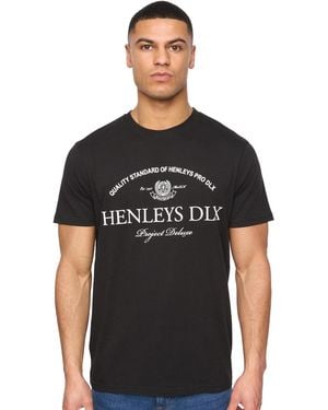 Henleys Henclose T-Shirt - Black