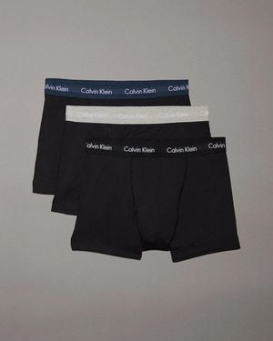 Calvin Klein Cotton Stretch Trunk 3 Pack - Multicolour