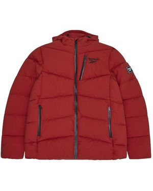 Reebok Stretch Puffer Jacket - Red