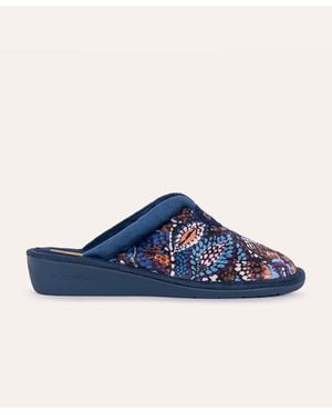 Nordika's Eden Azul Mule Slippers Multi - Blue