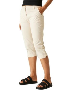 Regatta Ladies Bayletta Capri Trousers (Light Vanilla) - Natural
