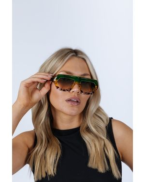 SVNX Cross-Border Flat Sunglasses - Multicolour