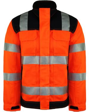 Dickies High Visibiliy Work Wear Jacket - Orange
