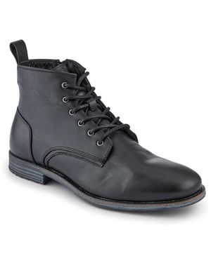 Jones Bootmaker Dalias Leather Ankle Boots - Black