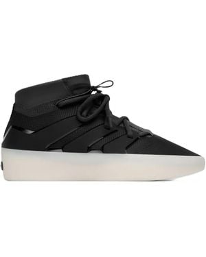 adidas Athletic Hi Top Lace-Up Trainers - Black