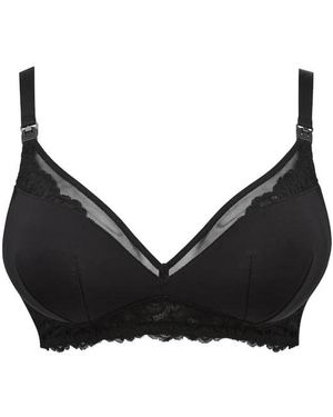 Figleaves Ella Nursing Bra - Black