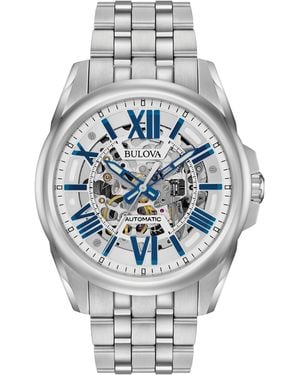 Bulova Classic Automatic Watch 96A187 Stainless Steel - Grey