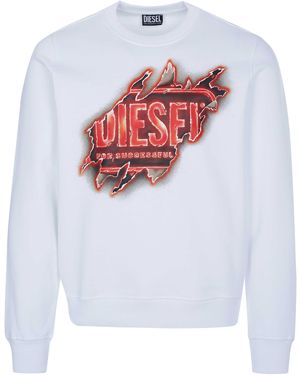 DIESEL Pullover - White
