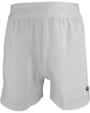 Björn Borg Ace Short Sport Quick Drying Shorts With Pockets - Grey