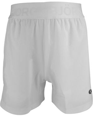 Björn Borg Ace Short Sport Quick Drying Shorts With Pockets - Grey