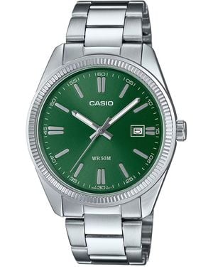 G-Shock Collection Watch Mtp-1302Pd-3Avef Stainless Steel - Green