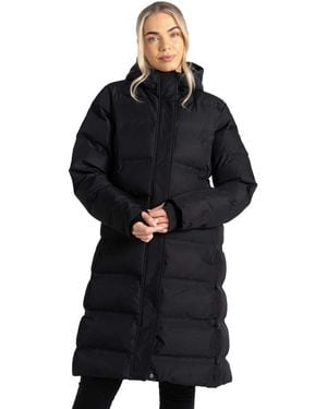 Dare 2b Wander Waterproof Padded Longline Jacket - Black