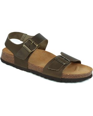Jones Bootmaker Woburn Leather Sandals - Brown