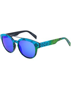 Italia Independent Sunglasses 50/18/140 Mm Acetate - Blue