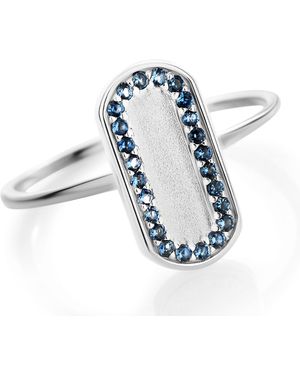 Orphelia 'Malaga' 925 Sterling Ring - Blue