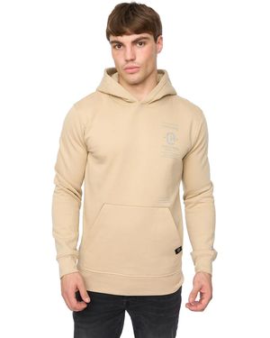 Crosshatch Jamolat Hoodie (Stone) - Naturel