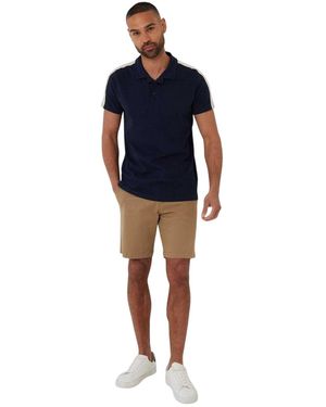 Threadbare Kirkby Poloshirt (Marine) - Blauw