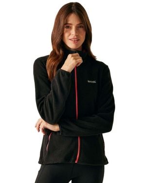 Regatta Floreo Iv Full Zip Symmetry Fleece Jacket - Black