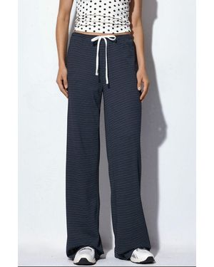 Busem Striped Straight-Leg Joggers - Blue