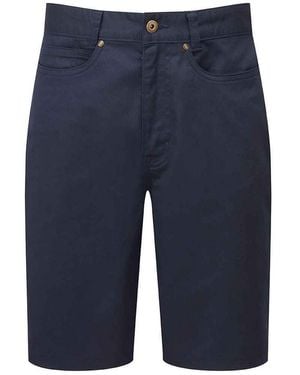 PREMIER Performance Chino Casual Shorts - Blue