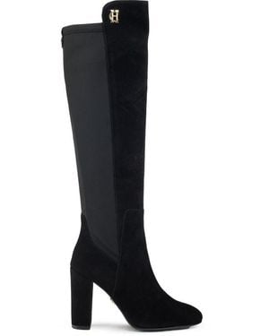 Holland Cooper Albany Heeled Boots - Black