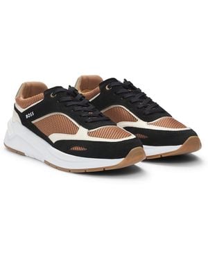 BOSS Skylar Low Top Trainers - Black