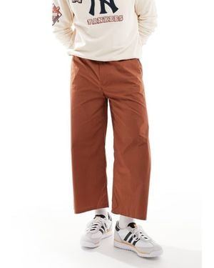 Only & Sons Cropped Barrel Leg Trouser - White