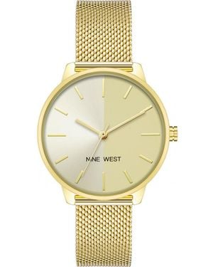 Nine West Nw-2668Chgb Ladies Watch - Metallic