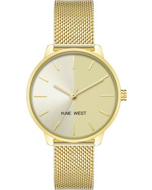 Nine West Nw-2668Chgb Ladies Watch - Metallic
