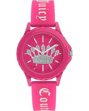 Juicy Couture Jc1325Hphp Ladies Watch - Pink