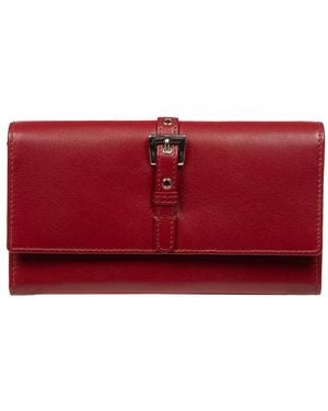 NiNa Amora 'Flavia' Leather Purse - Red