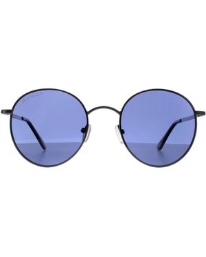 Montana Round Gunmetal Polarized Mp85 - Blue