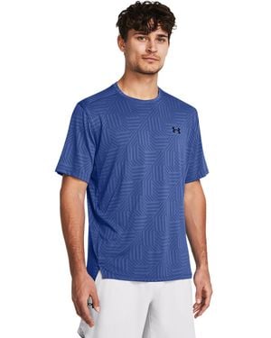 Under Armour Training Tech Vent Geotessa T-Shirt - Blue