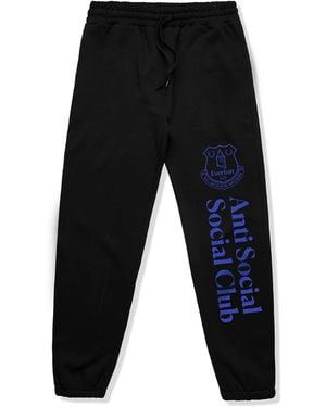 ANTI SOCIAL SOCIAL CLUB Anti Social Club Assc X Everton Fc Toffees Joggers - Black