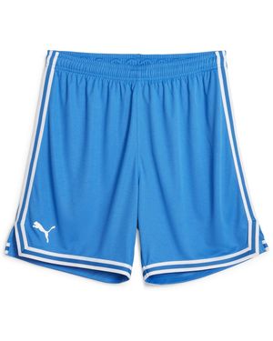 PUMA Hoops Team Game Basketball Shorts - Blue