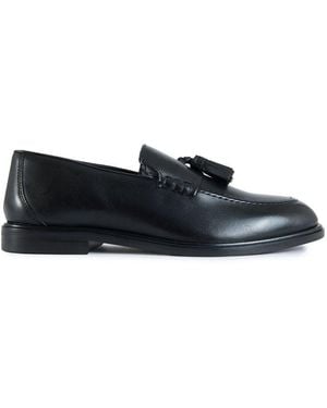 Walk London Putney Tassel Shoes - Blue