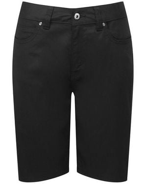 PREMIER Ladies Chino Shorts - Black