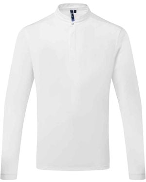 PREMIER Essential Coolchecker Long-Sleeved Chef Shirt - White