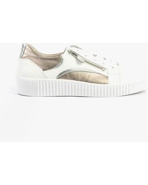 Gabor Wemo Trainers Leather - White